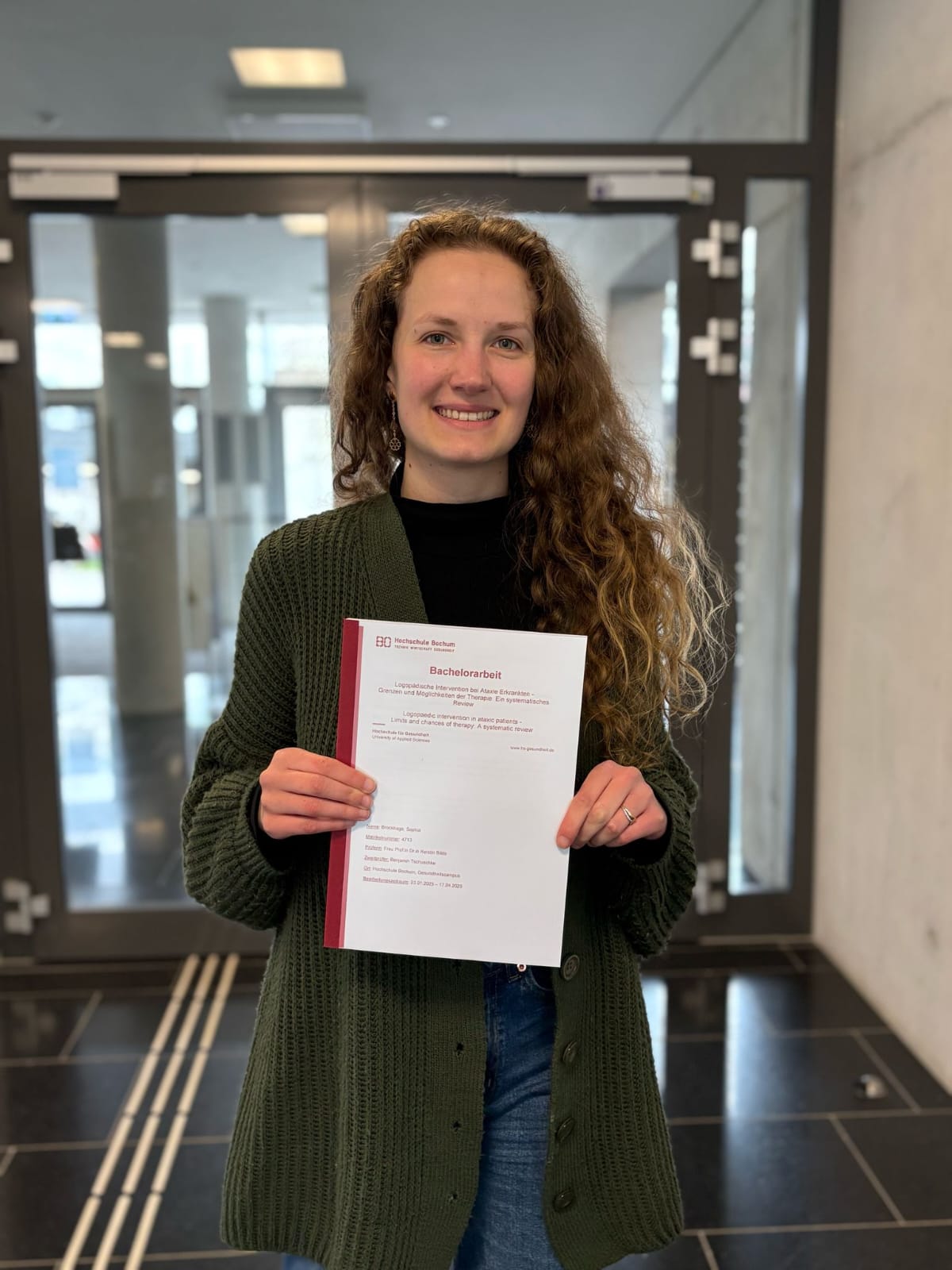 Sophia Brockhage, Praxisleitung von Logopädie Wortgewandt